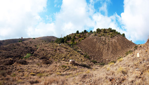 Mina Rómulo. Collado La Mina, Llano del Beal, Cartagena, Murcia 