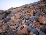 Cantera Cabezoncillo, Cabeçonet/Alto del Salmitre. Busot. Alicante  