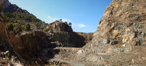 CANTERA DEL ORIOLET Y MINA DE CINABRIO. Orihuela