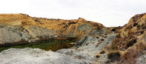 Explotaciones de arcilla. Camino de la Murta. Agost. Alicante