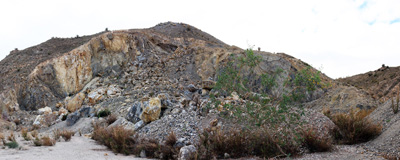 Cantera Alabastre. Cañada del Fenollar. Alicante