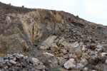 Cantera Alabastre. Cañada del Fenollar. Alicante