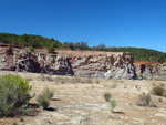   Cantera Romani. Concesión Algezares. Segorbe. Castellón