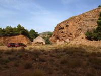 Concesión Beltraneja, Mina Los Cortijuelos, Bacares, Almeria   