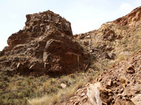 Concesión Beltraneja, Mina Los Cortijuelos, Bacares, Almeria   