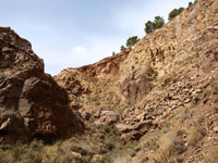 Concesión Beltraneja, Mina Los Cortijuelos, Bacares, Almeria   