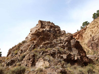 Concesión Beltraneja, Mina Los Cortijuelos, Bacares, Almeria   