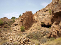 Concesión Beltraneja, Mina Los Cortijuelos, Bacares, Almeria   