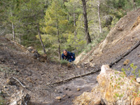 Barranco de la Tejera, Loma de la Cuna, Montalbán, Comarca Cuencas Mineras, Teruel