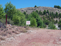 Cantera de Yeso. Cerro Palancho. Casas de Ves. Albacete