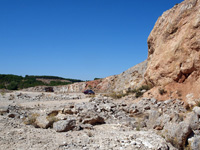 Cantera de Yeso. Cerro Palancho. Casas de Ves. Albacete