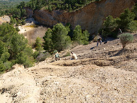 Mina Francés. Barranco de Pilatos. Losa del Obispo. Valencia 