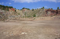 Salinas de San Javier. Barranco del Tollo. Cofrentes. Valencia