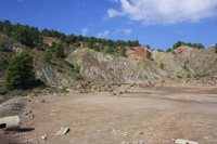 Salinas de San Javier. Barranco del Tollo. Cofrentes. Valencia