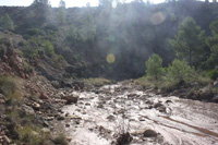 Salinas de San Javier. Barranco del Tollo. Cofrentes. Valencia