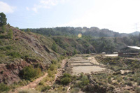 Salinas de San Javier. Barranco del Tollo. Cofrentes. Valencia