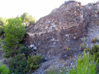 Volcán Cerro de Agras. Cofrentes. Valencia