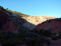 Explotaciones de Yesos Las Viudas. La Alcoraia. Alicante  