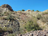 Barranco de la Minas. Orihuela. Alicante.    