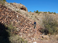 Barranco de la Minas. Orihuela. Alicante.           