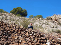 Barranco de la Minas. Orihuela. Alicante.           