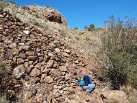 Barranco de la Minas. Orihuela. Alicante.           