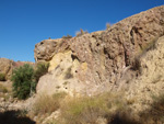 Grupo Mineralógico de Alicante. Explotaciones de yesos. Loma de las Indias. La Alcoraia. Alicante