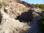 Grupo Mineralógico de Alicante.  Explotaciones de yesos. Loma de las Indias. La Alcoraia. Alicante 