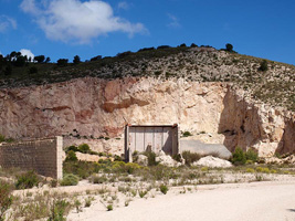 Cantera el Port de Biar. Biar.  Alicante    