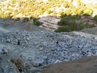 Cantera de doleritas. Orcheta. Alicante