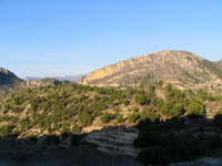 Cantera de doleritas. Orcheta. Alicante