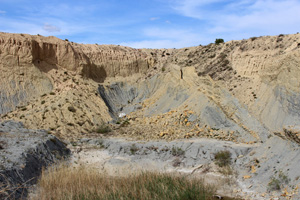 Canteras de arcilla el Pla. Agost.  Alicante