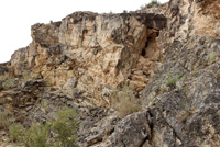 Explotaciones de áridos y yesos. Cabezo del Polavar. Villena 