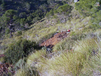 Explotaciones de Hierro. Aigües de Busot. Alicante