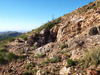 Explotaciones de Hierro. Aigües de Busot. Alicante