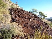 Explotaciones de Hierro. Aigües de Busot. Alicante