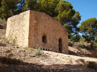 Mineria de Cinabrio. Orihuela. Alicante. Horno Santa Matilde    