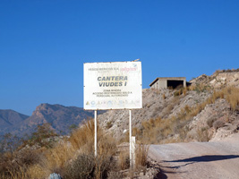 Explotaciones de Yesos Las Viudas. La Alcoraia. Alicante    