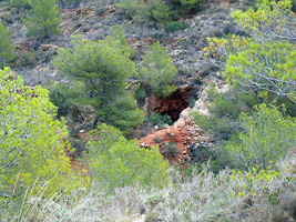 Mina San Francisco. El Albir. Alfaz del Pi. Alicante    