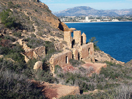 Mina San Francisco. El Albir. Alfaz del Pi. Alicante       