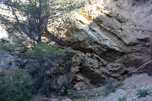 Explotación de ofitas. Sierra de Olta. Benisa.      