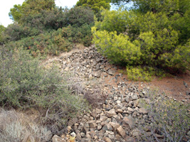 Explotación de ofitas. Sierra de Olta. Calpe.    