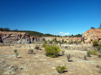   Cantera Romani. Concesión Algezares. Segorbe. Castellón