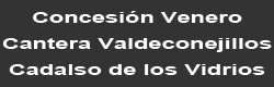 Concesión El Venero, Cantera Valdeconejillos. Cadalso de los vidrios Madrid