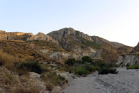 Rambla Carcelin. Ojos. Valle de Ricote. Murcia