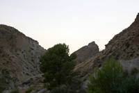 Rambla Carcelin. Ojos. Valle de Ricote. Murcia