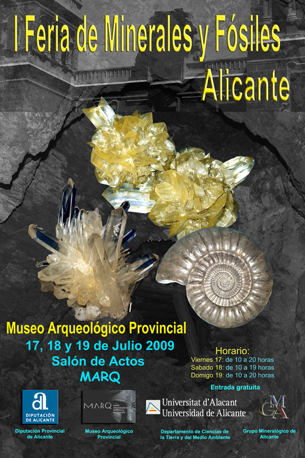 1ª FERIA DE MINERALES DE ALICANTE