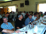 Comida de hermandad cion motivo de la 1ª Feria de Minerales de Alicante 