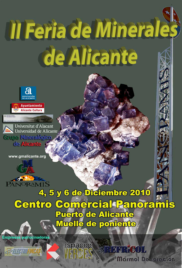 2ª FERIA DE MINERALES DE ALICANTE