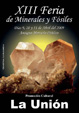 GMA. XIII Feria de Minerales y Fósiles de la Unión